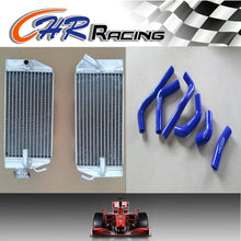 Load image into Gallery viewer, aluminum radiator and hose fit Honda CRF450R CRF450 2002 2003 2004 02 03 04 RED