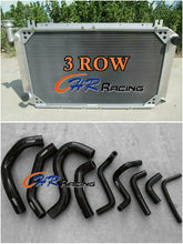 Load image into Gallery viewer, Aluminum radiator&BLACK hose for NISSAN Patrol Y60 GQ 2.8L RD28T Turbo Diesel