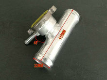 Load image into Gallery viewer, 32 mm 1-1/4" o.d All Aluminum In-Line Radiator Hose Connector Filler Neck/Cap