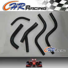 Load image into Gallery viewer, silicone radiator hose Honda CR250 CR 250 CR250R 1985 1986 1987 85 86 87 BLACK