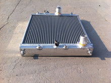 Load image into Gallery viewer, 32MM IN/OUT PIPE Honda Civic EK EG B16 B18 ALUMINUM RADIATOR+FAN SHROUD 92-00
