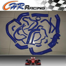 Load image into Gallery viewer, Silicone radiator induction Hose for TOYOTA SUPRA MK3 MA70 7MGE/7MGTE Turbo blk