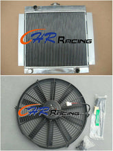 Load image into Gallery viewer, 3 rows aluminum radiator + fan for Ford Escort Mk1 Mk2 RS2000 1968-1980 Manual