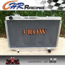Load image into Gallery viewer, 3 core FOR Toyota Landcruiser HDJ80 HZJ80 HZJ HDJ 80 MT Aluminum Radiator+FANS