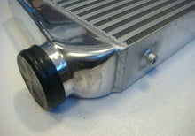 Load image into Gallery viewer, Universal Turbo Aluminum Intercooler 600x300x70mm Front Mount 3" IN/OUTLET 76MM