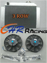 Load image into Gallery viewer, For HOLDEN Kingswood HD HR HK HT HG 6cy MT/AT 66-71 Aluminum Radiator & 2*12 FAN