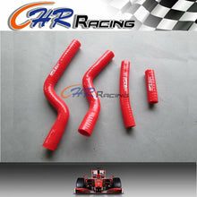 Load image into Gallery viewer, SILICONE RADIATOR HOSE YAMAHA YZF250 YZF 250 YZ250F 2007 2008 2009 07 08 09 RED