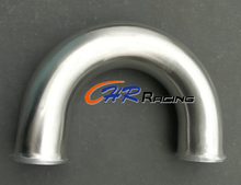 Load image into Gallery viewer, 2.5" 64mm 180 Degree Aluminum Turbo Intercooler Pipe Piping Tube Tubing L=600mm