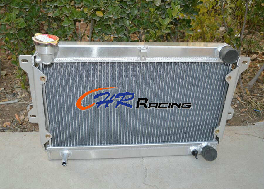 2 core aluminum radiator for Mazda R100 / Familia Rotary 1000 1200 1300 10A /12A