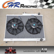 Load image into Gallery viewer, 52MM Aluminum Radiator for Nissan Skyline R33 R34 GTR GTST RB25DET MT + FANS
