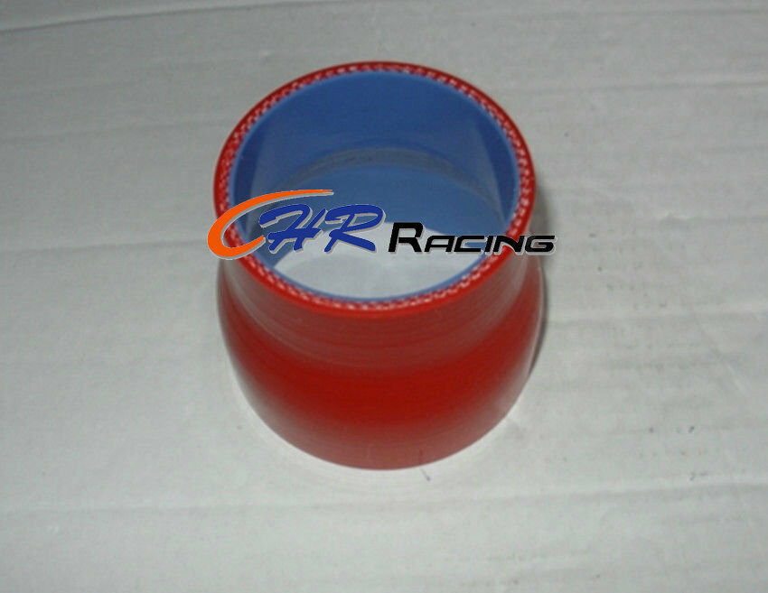 RED Straight Silicone Reducer 2.5''-2.76''inch 64-70mm Coupler Radiator Hose