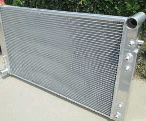 Aluminum Radiator Holden Commodore VT VX 3.8L V6 Petrol 97-02 AT/MT+BLUE HOSE