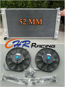 For Holden VT VX HSV Commodore V8 GEN3 LS1 5.7L Aluminum Radiator & FANS