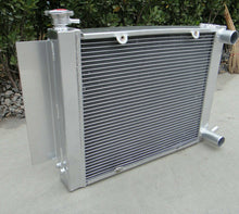 Load image into Gallery viewer, 3 core All Aluminium Mazda RX2 RX3 RX4 RX5 Radiator with Heater pipe 56MM
