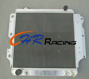 For All Aluminum Radiator Jeep Wrangler YJ/TJ/LJ RHD 1987-2006 AT/ MT & FAN