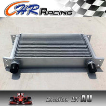 Load image into Gallery viewer, Al Transmission Engine Oil Cooler 19 row AN10 Fitting
