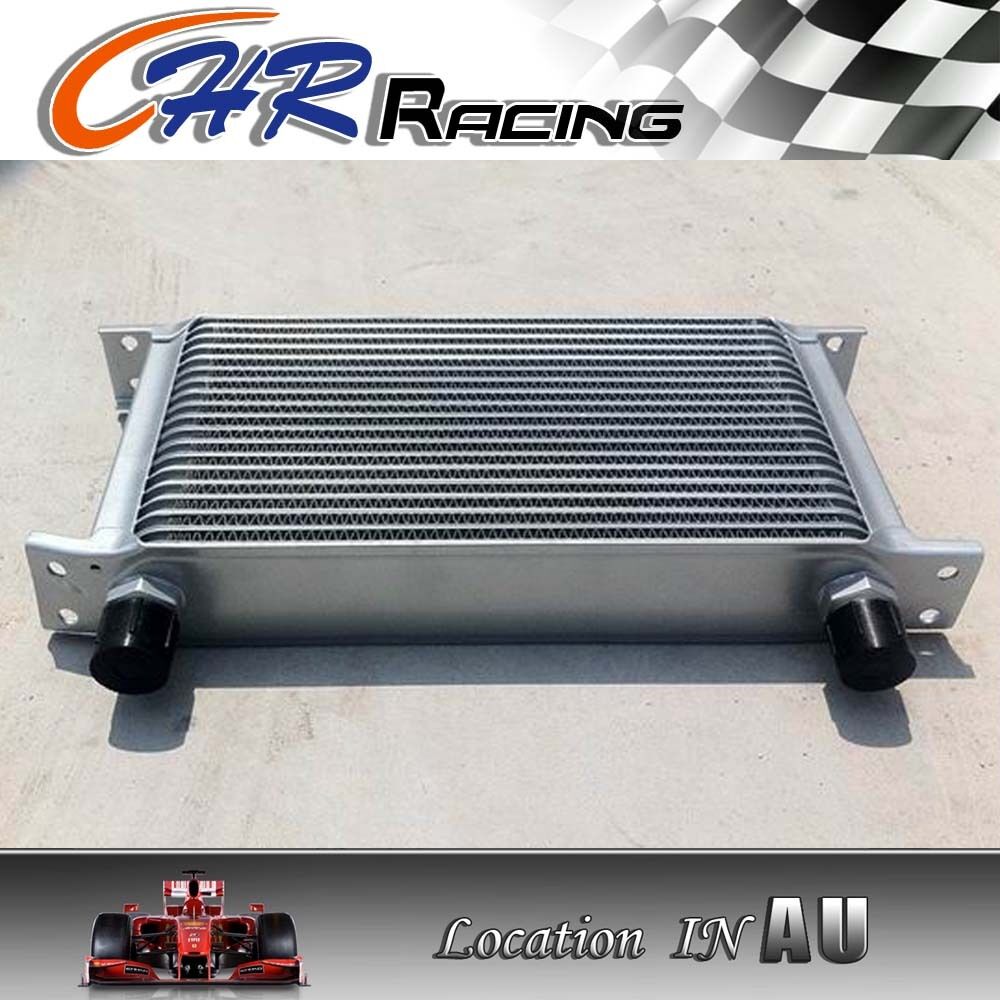 Al Transmission Engine Oil Cooler 19 row AN10 Fitting