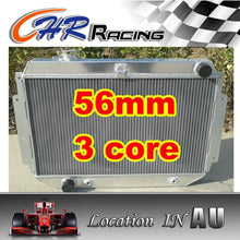 Load image into Gallery viewer, 3 ROW 56mm for HOLDEN HQ HJ HX HZ 253 &amp; 308 V8 Aluminum Radiator + 2 ×12&quot; Fan
