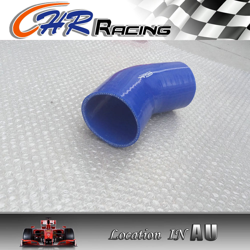 Silicone 90 degree Elbow Reducer 64mm>76mm / 2.5