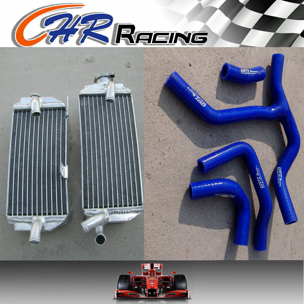 FOR Honda CRF450R CRF450 CRF 450R 2013 13 2014 14 aluminum radiator AND HOSE