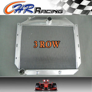 3 row Aluminum Radiator 1951-1957 International Harvester Truck 52 53 54 55 Auto