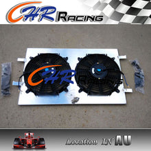 Load image into Gallery viewer, Aluminum Radiator + shroud +fan for Holden Commodore VY V6 2002 2003 2004 Manual
