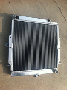 FIT Toyota Landcruiser 75 Series HZJ75 1990-2001 aluminum radiator+ A FAN