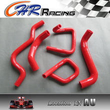 Load image into Gallery viewer, High performance Ford Falcon BA BF XR6 Turbo Silicone Radiator Hose Kit RED
