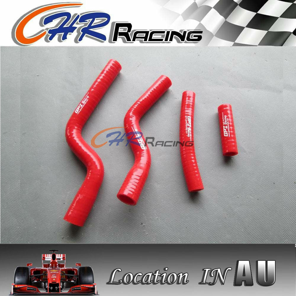 SILICONE RADIATOR HOSE YAMAHA YZF250 YZF 250 YZ250F 2007 2008 2009 07 08 09 RED