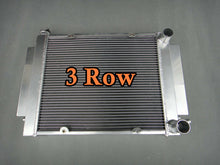 Load image into Gallery viewer, 3 ROW Aluminium radiator+ Shroud+ Fan for Mazda RX2 RX3 RX4 RX5 with heater pipe
