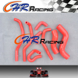 Red Silicone radiator hose for Hilux KUN26R SR & SR5 3.0Ltr Turbo Diesel 05-15