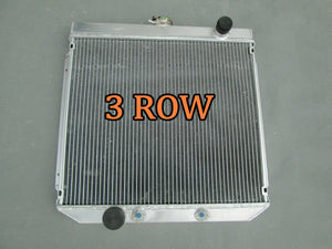 56mm 3 core all aluminum radiator for  Ford XY XW 302 GS GT 351 cleveland