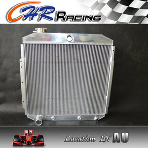 Aluminum Radiator FOR FORD PICKUP F350 F250 F100 FORD Engine 1953 1954 1955 1956