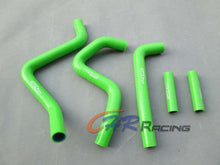 Load image into Gallery viewer, aluminum radiator&amp;silicone hose Kawasaki KX125 1995 1999 2000 2001 2002 94-02 96
