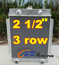 Load image into Gallery viewer, ALUMINUM ALLOY RADIATOR FORD CAR FLATHEAD V8 ENGINE M/T 1949-1953 1950 62MM
