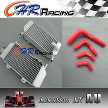 Load image into Gallery viewer, Aluminum Radiato+ hose fit HONDA CRF250R/CRF250X 04-09 05 06 07 08 2004 2005
