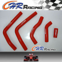 Load image into Gallery viewer, RED Honda CR125 CR 125 2005 2006 2007 2008 SILICONE RADIATOR HOSE KIT 05 06 07
