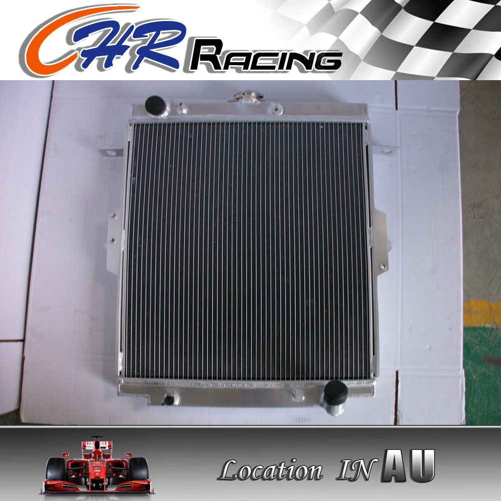 Aluminum Radiator for TOYOTA LandCruiser Land Cruiser HDJ81 Diesel Manual