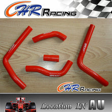 Load image into Gallery viewer, RED Honda CR125 CR 125 2005 2006 2007 2008 SILICONE RADIATOR HOSE KIT 05 06 07
