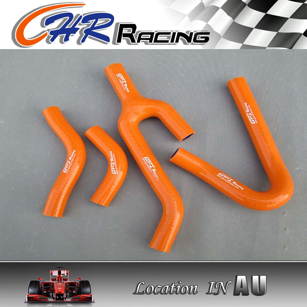 silicone radiator hose for KTM 250/300/380 SX/EXC/MXC 1998-2003 1999 2000 01 02