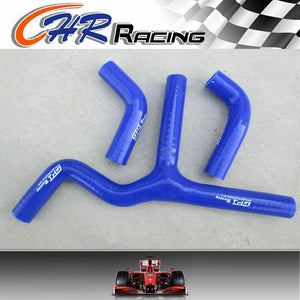 Silicone Radiator Coolant Y Hose Kit KTM 450SX 525SX 03 04 05 06 Blue