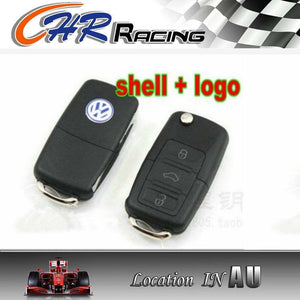 Remote Key Case Shell VW BEETLE JETTA PASSAT GOLF Rabbit MK4 MK5 R32 GTI