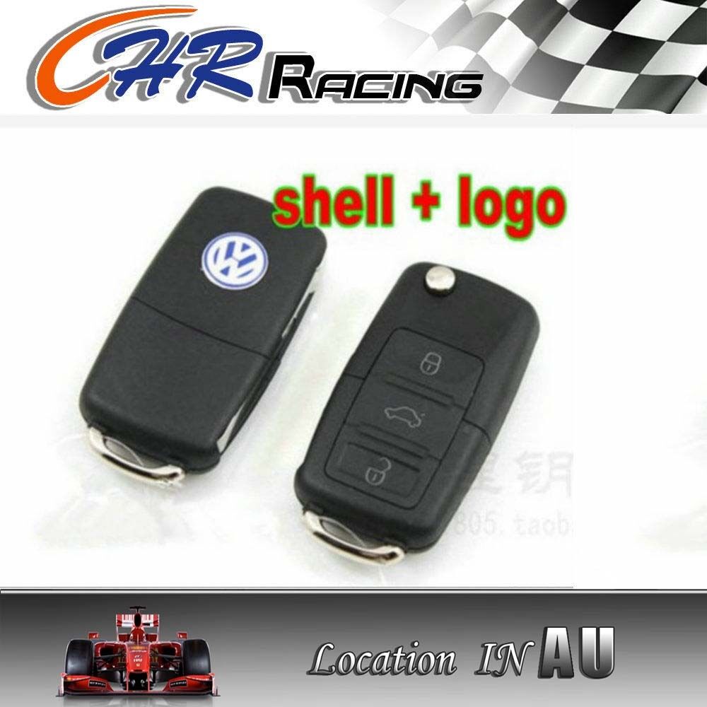 Remote Key Case Shell VW BEETLE JETTA PASSAT GOLF Rabbit MK4 MK5 R32 GTI