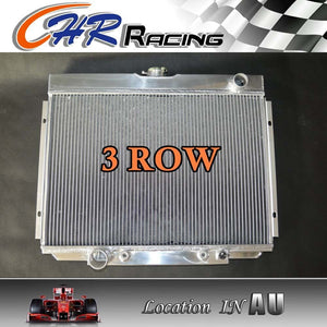 3ROW 67-70 Ford Mustang / Mercury Cougar / XR7 Aluminum Radiator + Shroud + FAN