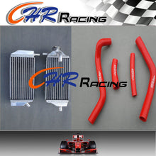 Load image into Gallery viewer, L&amp;R ALUMINUM RADIATOR YAMAHA YZ450F YZF450 YZ 450F 2014 2015 14 15 and red hoses
