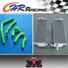 Load image into Gallery viewer, aluminum Radiator +blue HOSE Honda CR250R CR250 CR 250R 05-07 06 2005 2006 2007
