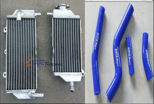 L&R Aluminum Radiator+ RED HOSE for YAMAHA WR450F WRF450 2012 2013 2014 2015