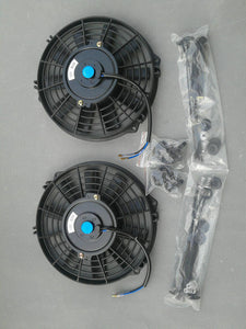 For Nissan Y60 PATROL GQ 4.2L TB42S TB42E Petrol 87-97 Aluminum Shroud + Fans