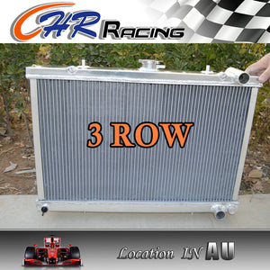 3 ROW 52MM FOR Nissan Skyline R32 GTS GTR Aluminum Radiator