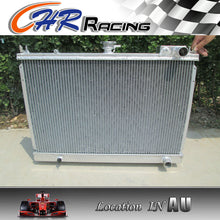 Load image into Gallery viewer, 50MM 2 Row Aluminum Radiator &amp; 2* Fans for Nissan Pintara Skyline R31 Manual MT
